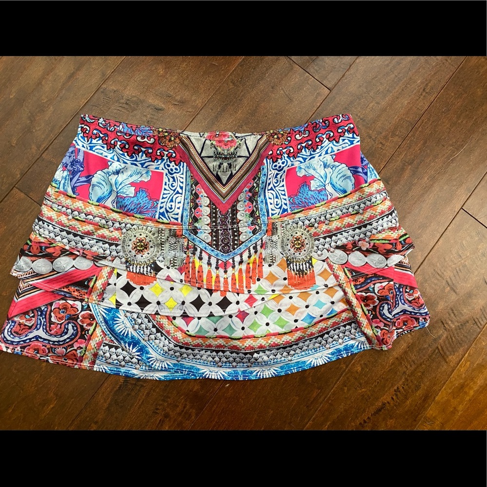Lucky in love tennis skirt